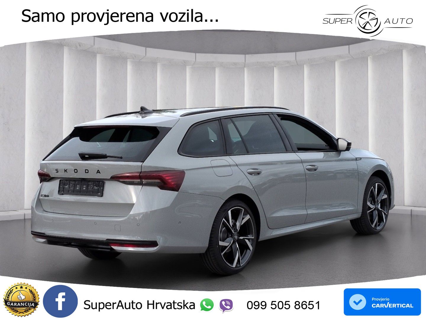 Škoda Octavia Combi 2.0 TDI (150 KS) DSG SportLine MATRIX+GR SJED+KAM