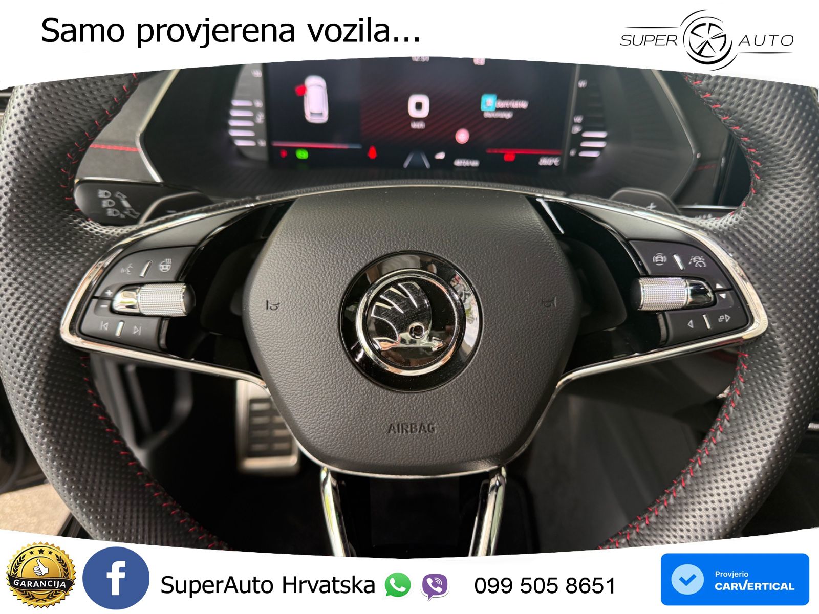 Škoda Octavia Combi RS 2.0 TDI (200 KS) 4x4 DSG LED+GR SJED+ACC