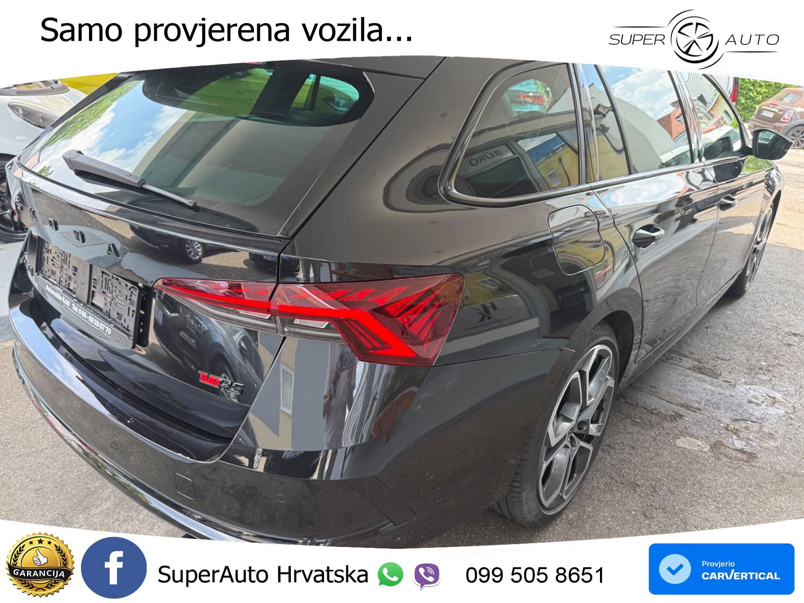 Škoda Octavia Combi RS 2.0 TDI (200 KS) 4x4 DSG LED+GR SJED+ACC