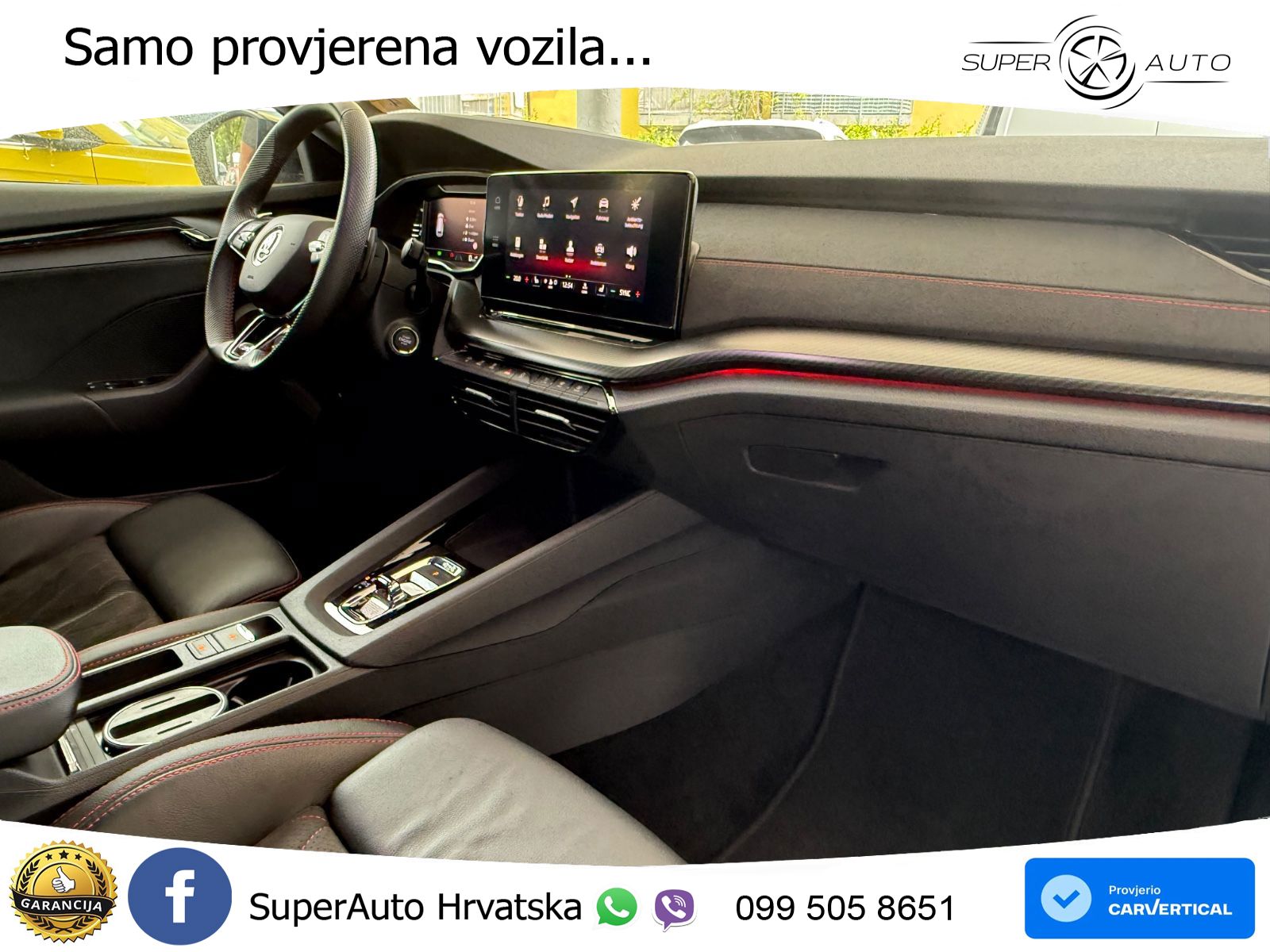 Škoda Octavia Combi RS 2.0 TDI (200 KS) 4x4 DSG LED+GR SJED+ACC