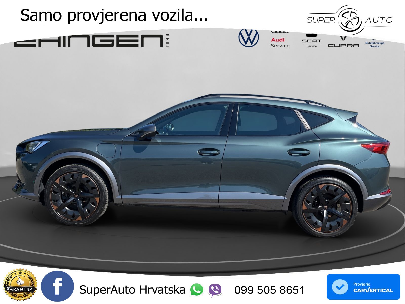Cupra Formentor 1.4 TSI (204 KS) e-Hybrid DSG LED+ACC