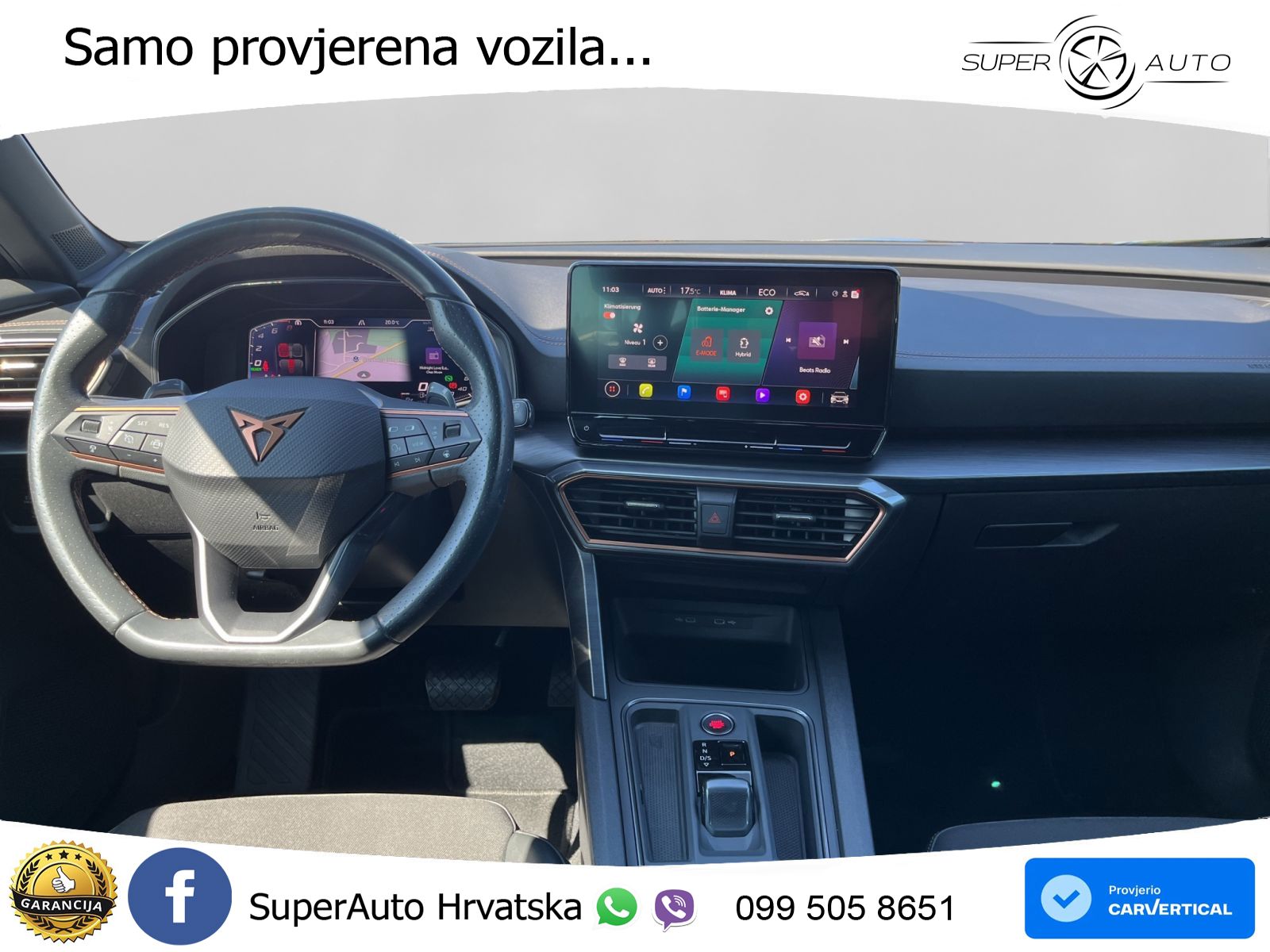 Cupra Formentor 1.4 TSI (204 KS) e-Hybrid DSG LED+ACC