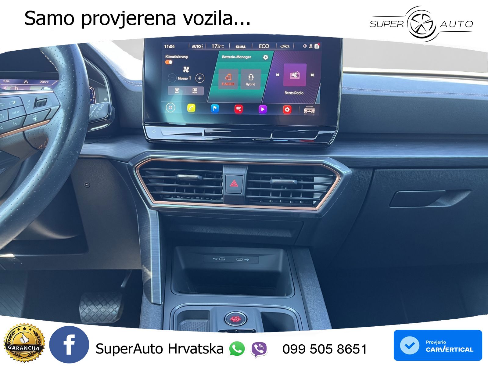 Cupra Formentor 1.4 TSI (204 KS) e-Hybrid DSG LED+ACC