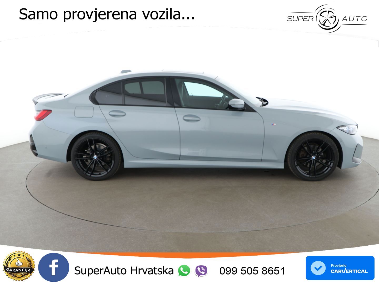 BMW 320d (190 KS) Steptronic M Sport LED+GR SJED+ACC