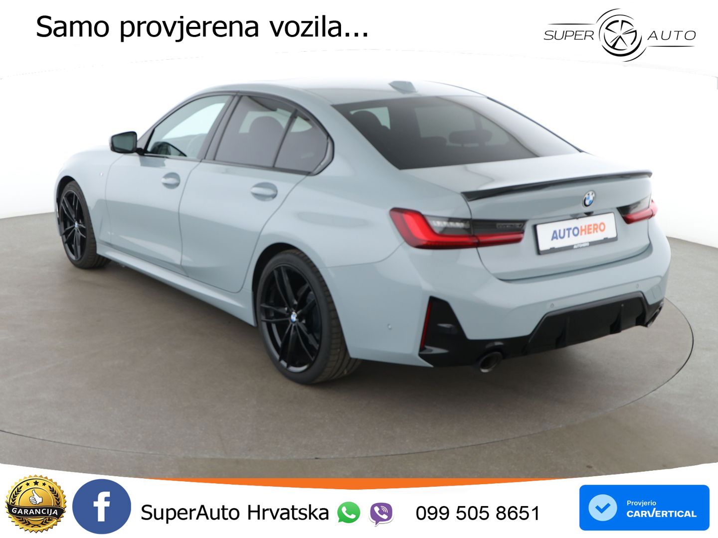 BMW 320d (190 KS) Steptronic M Sport LED+GR SJED+ACC