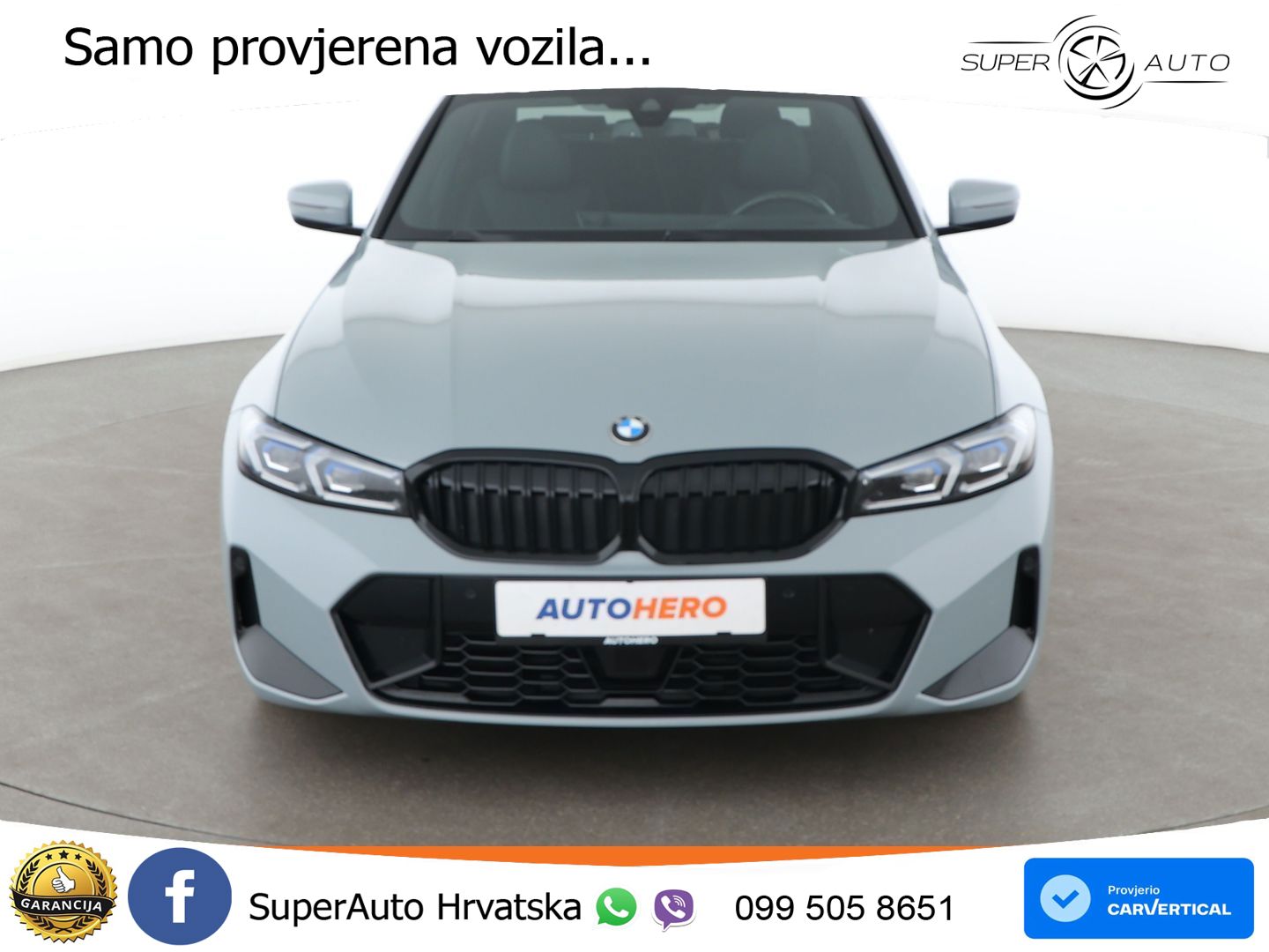 BMW 320d (190 KS) Steptronic M Sport LED+GR SJED+ACC
