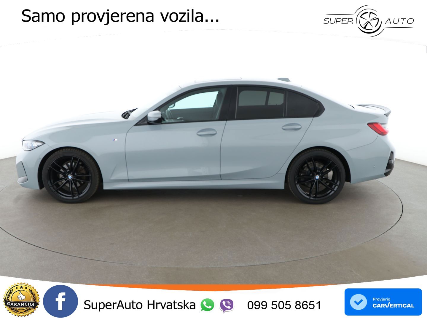 BMW 320d (190 KS) Steptronic M Sport LED+GR SJED+ACC