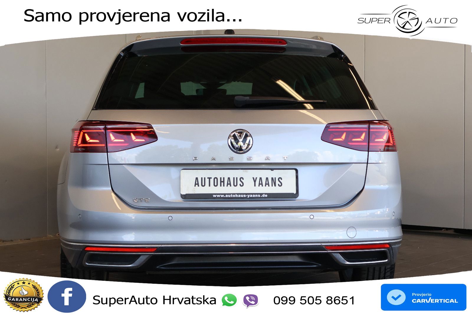 Volkswagen Passat Variant GTE 1.4 TSI (218 KS) DSG LED+GR SJED+ACC