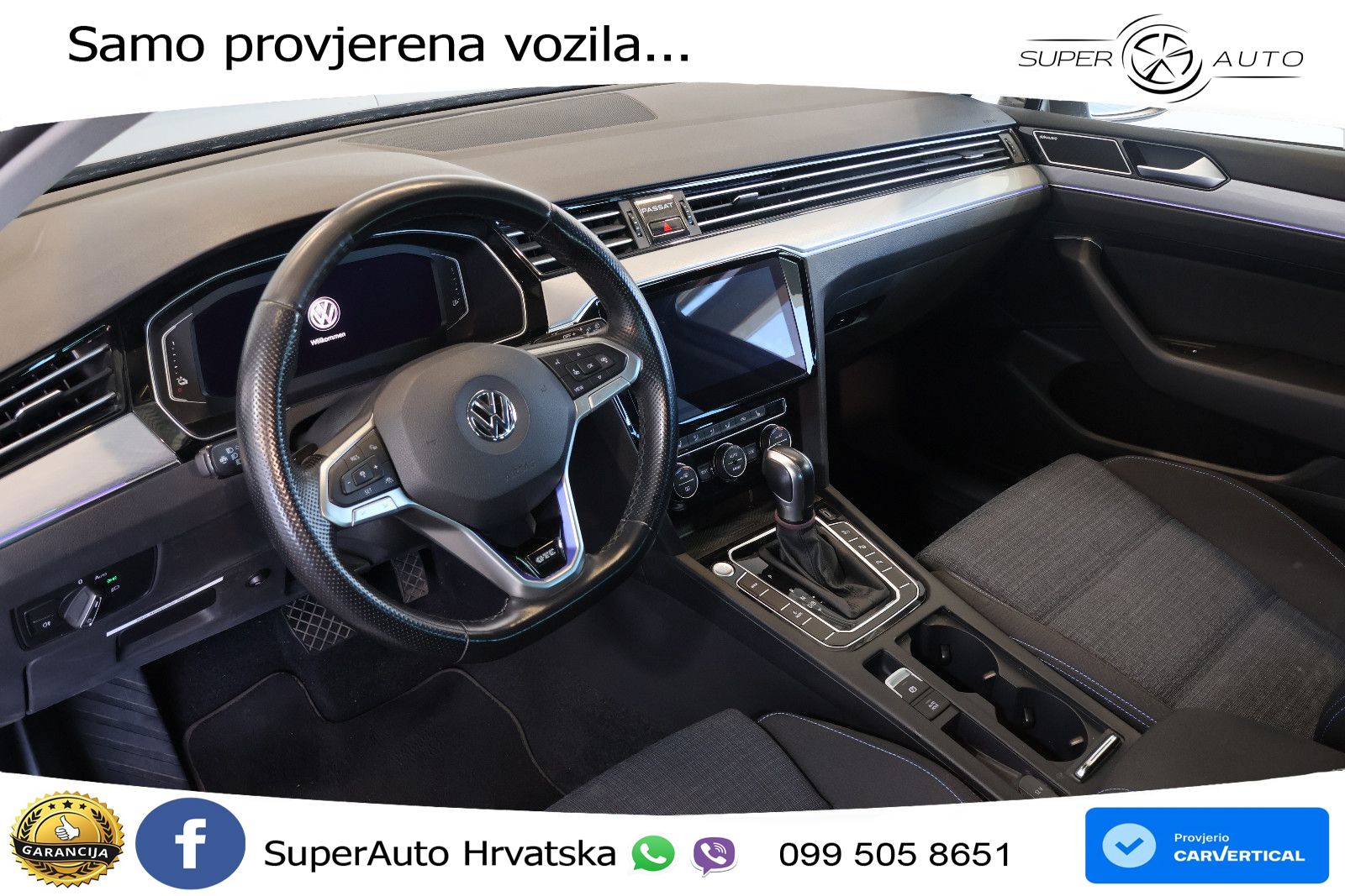 Volkswagen Passat Variant GTE 1.4 TSI (218 KS) DSG LED+GR SJED+ACC