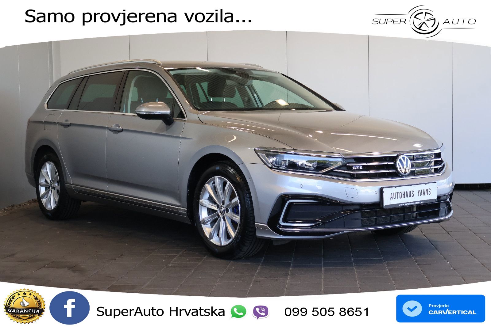 Volkswagen Passat Variant GTE 1.4 TSI (218 KS) DSG LED+GR SJED+ACC