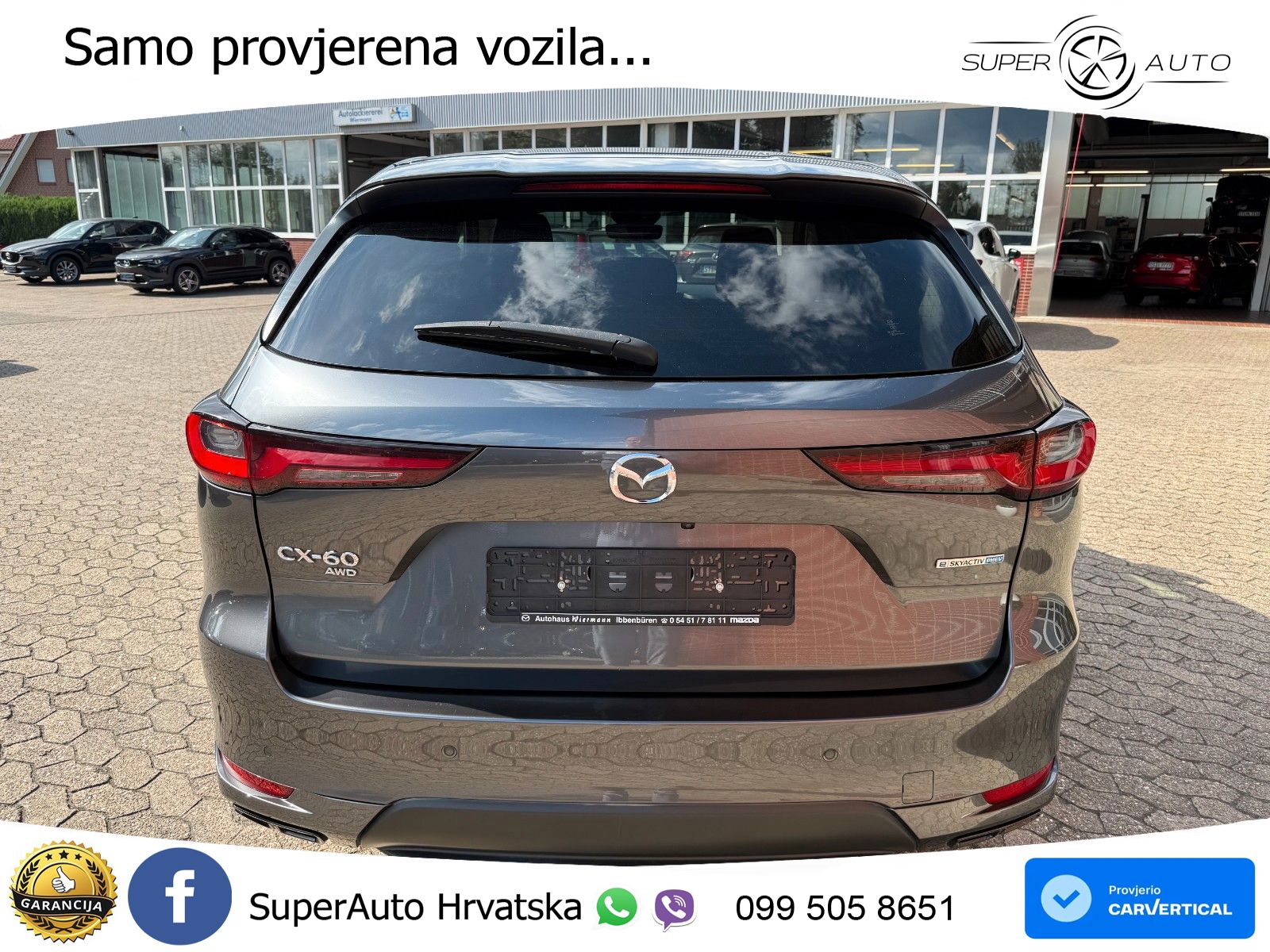 Mazda CX-60 2.5 e-Skyactiv (328 KS) AWD Automatic MATRIX+GR SJED+KAM