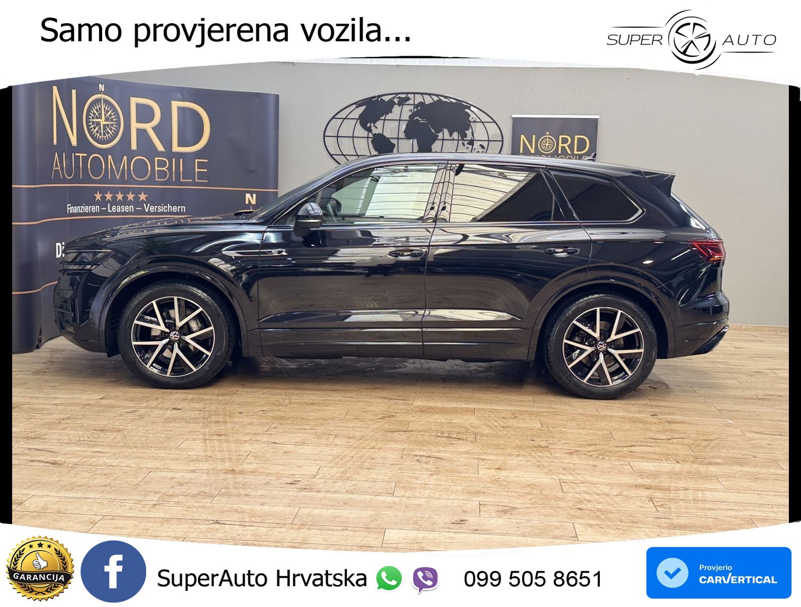 Volkswagen Touareg 3.0 V6 TDI (286 KS) 4MOTION Tiptronic R-Line ZRAČNI+ACC+4xGR SJED+KAM