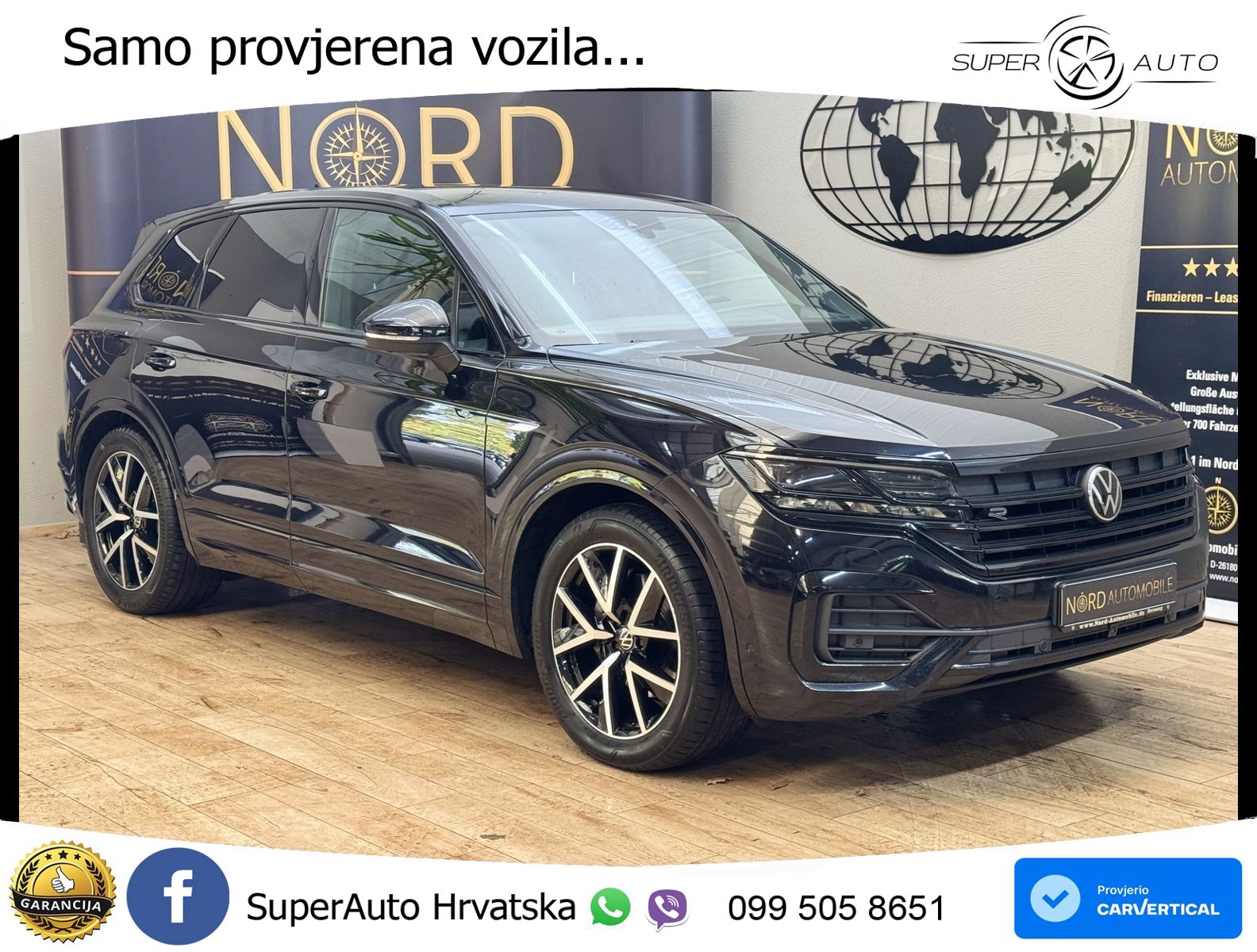 Volkswagen Touareg 3.0 V6 TDI (286 KS) 4MOTION Tiptronic R-Line ZRAČNI+ACC+4xGR SJED+KAM