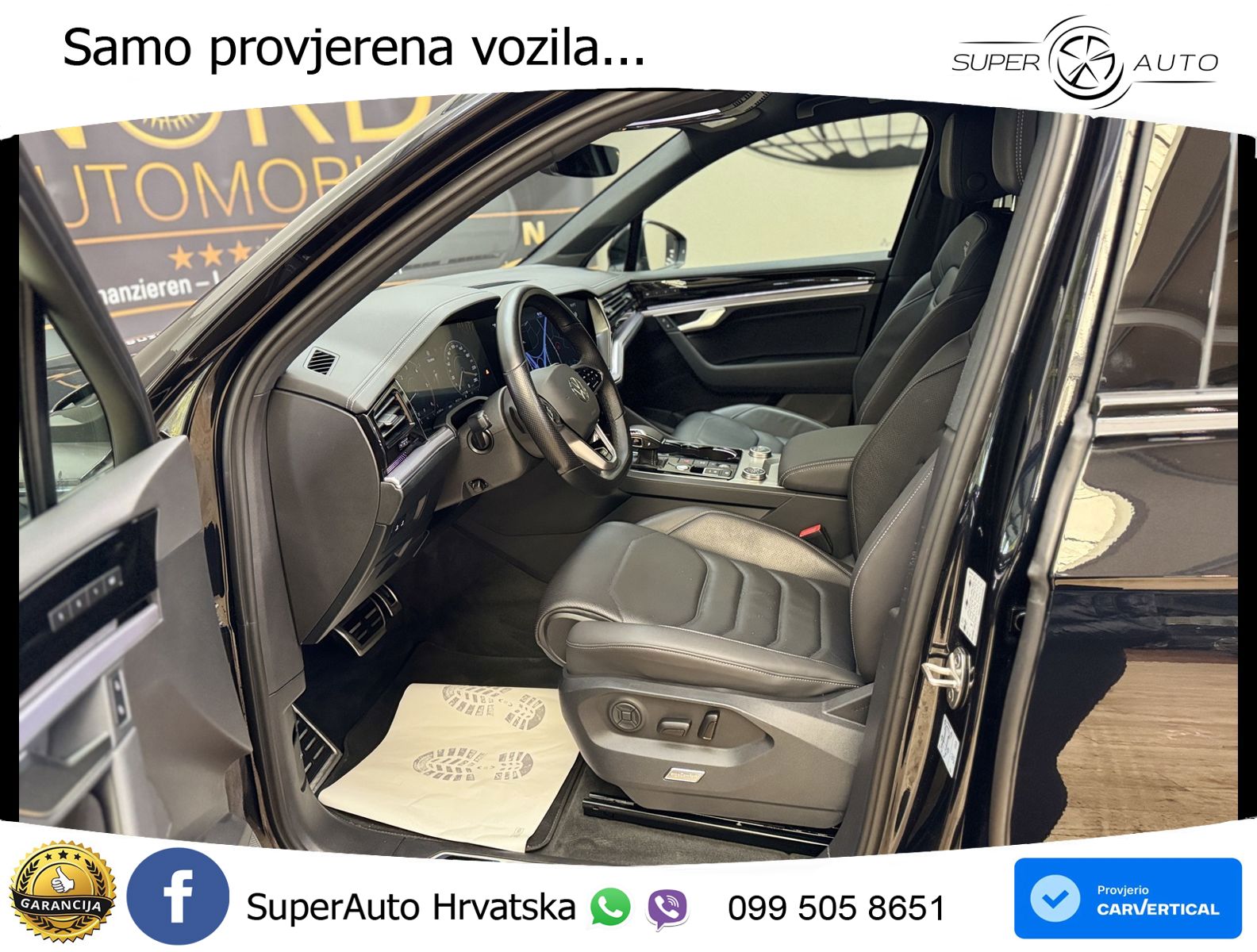 Volkswagen Touareg 3.0 V6 TDI (286 KS) 4MOTION Tiptronic R-Line ZRAČNI+ACC+4xGR SJED+KAM