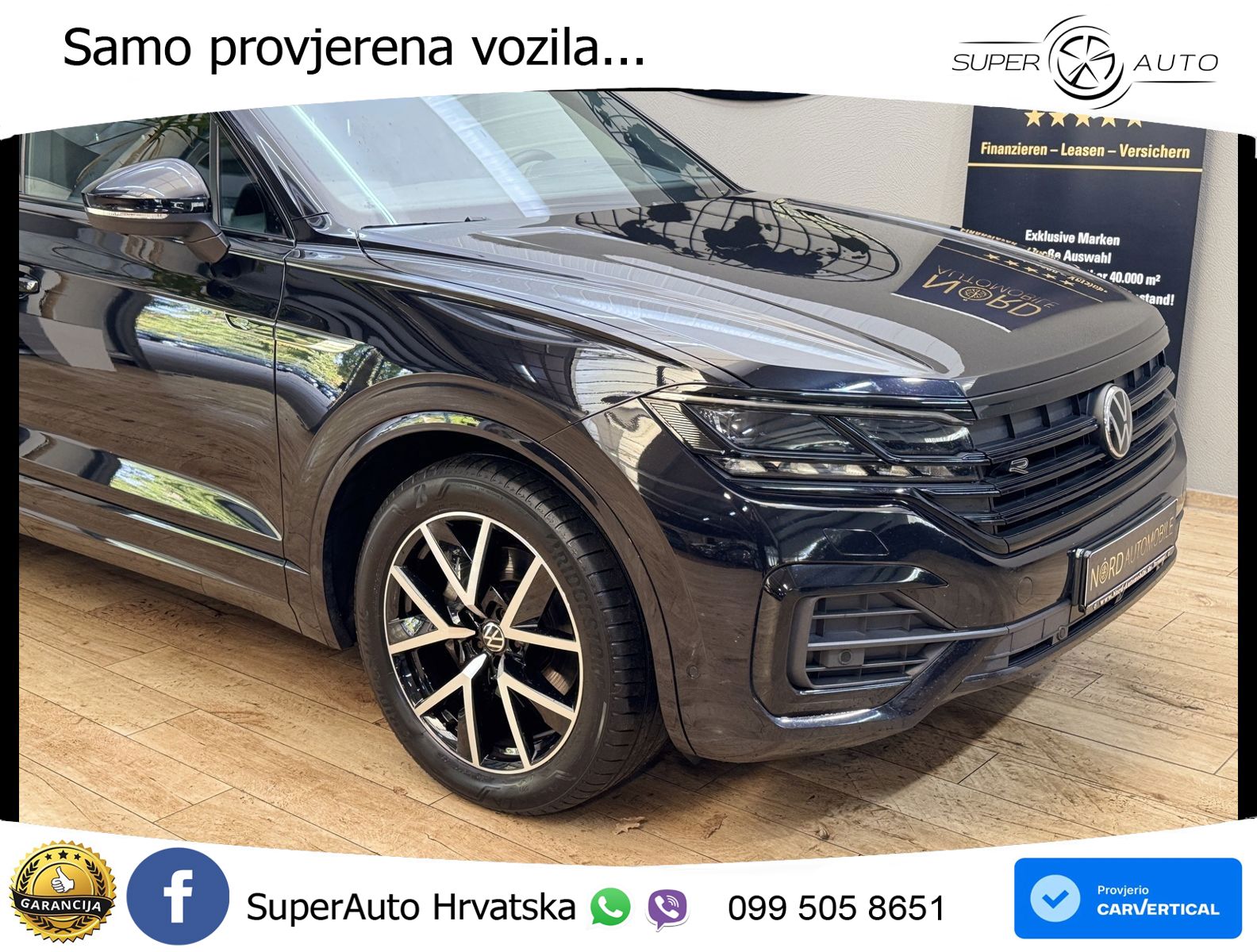 Volkswagen Touareg 3.0 V6 TDI (286 KS) 4MOTION Tiptronic R-Line ZRAČNI+ACC+4xGR SJED+KAM