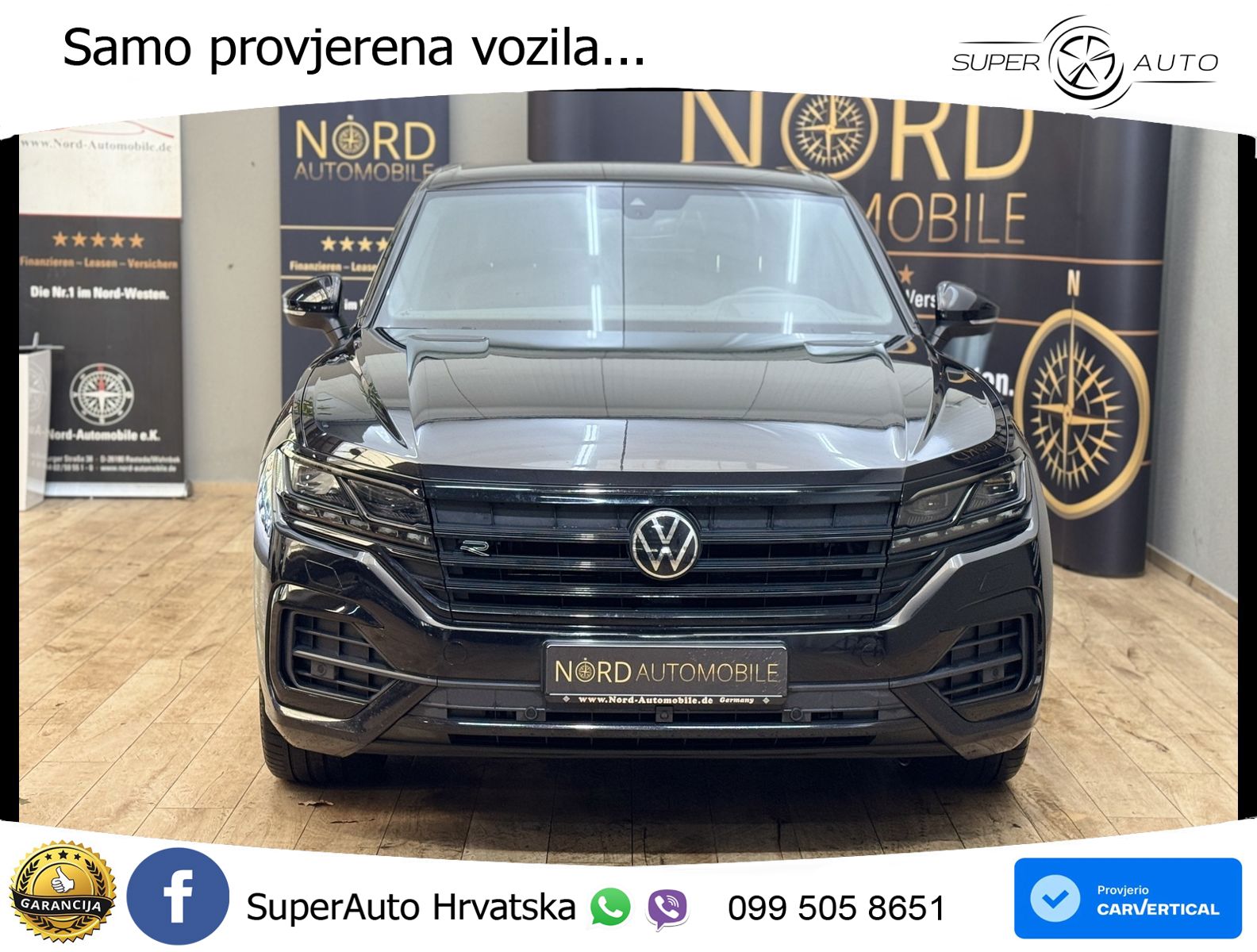 Volkswagen Touareg 3.0 V6 TDI (286 KS) 4MOTION Tiptronic R-Line ZRAČNI+ACC+4xGR SJED+KAM
