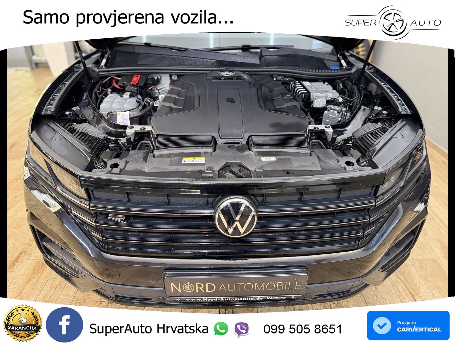 Volkswagen Touareg 3.0 V6 TDI (286 KS) 4MOTION Tiptronic R-Line ZRAČNI+ACC+4xGR SJED+KAM