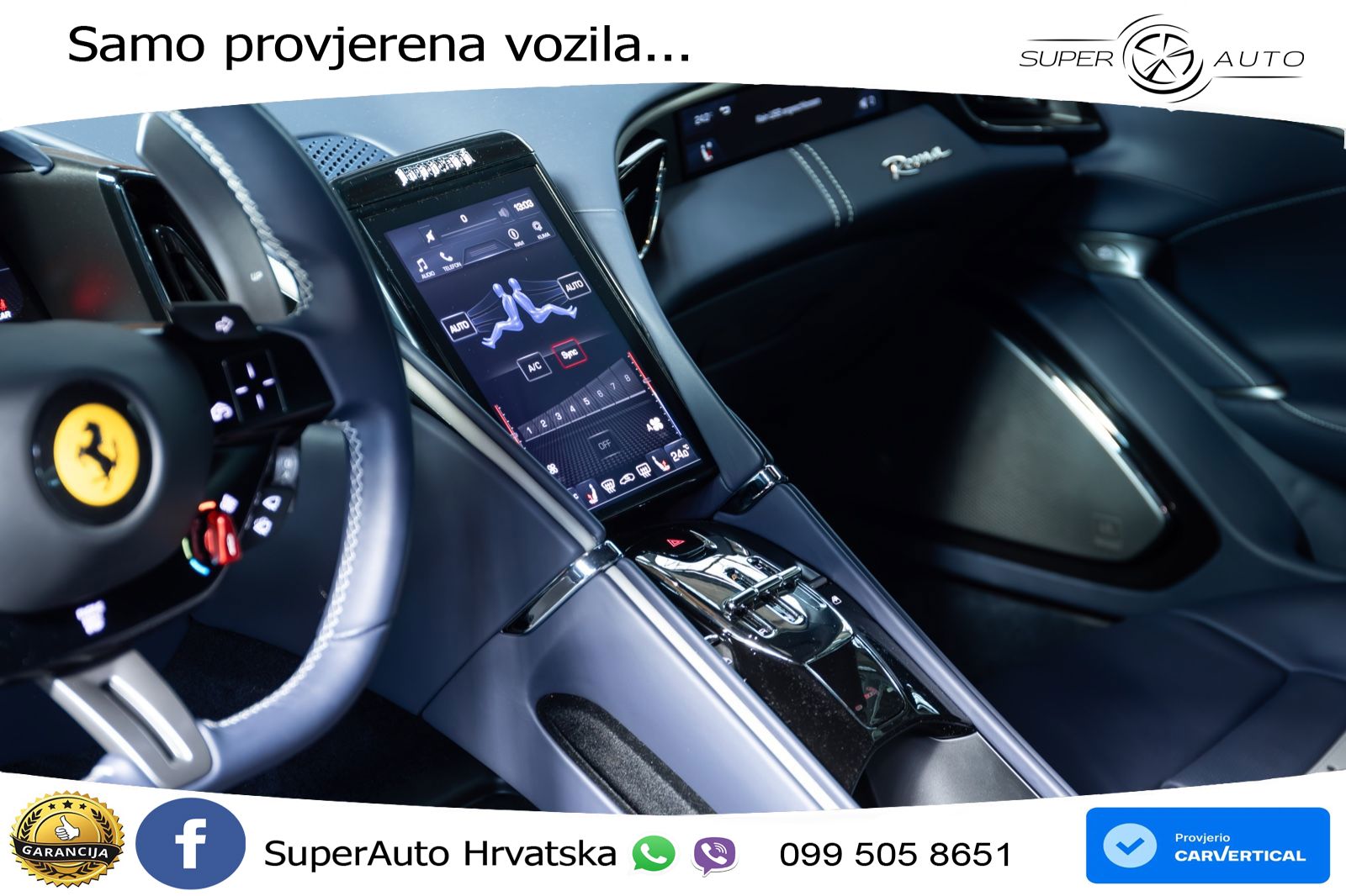Ferrari Roma Spider 3.9 V8 (620 KS) F1 DCT LED+GR SJED+ACC