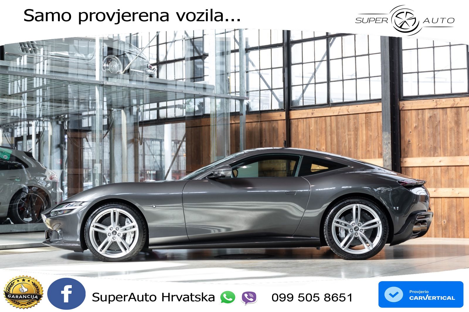 Ferrari Roma Spider 3.9 V8 (620 KS) F1 DCT LED+GR SJED+ACC