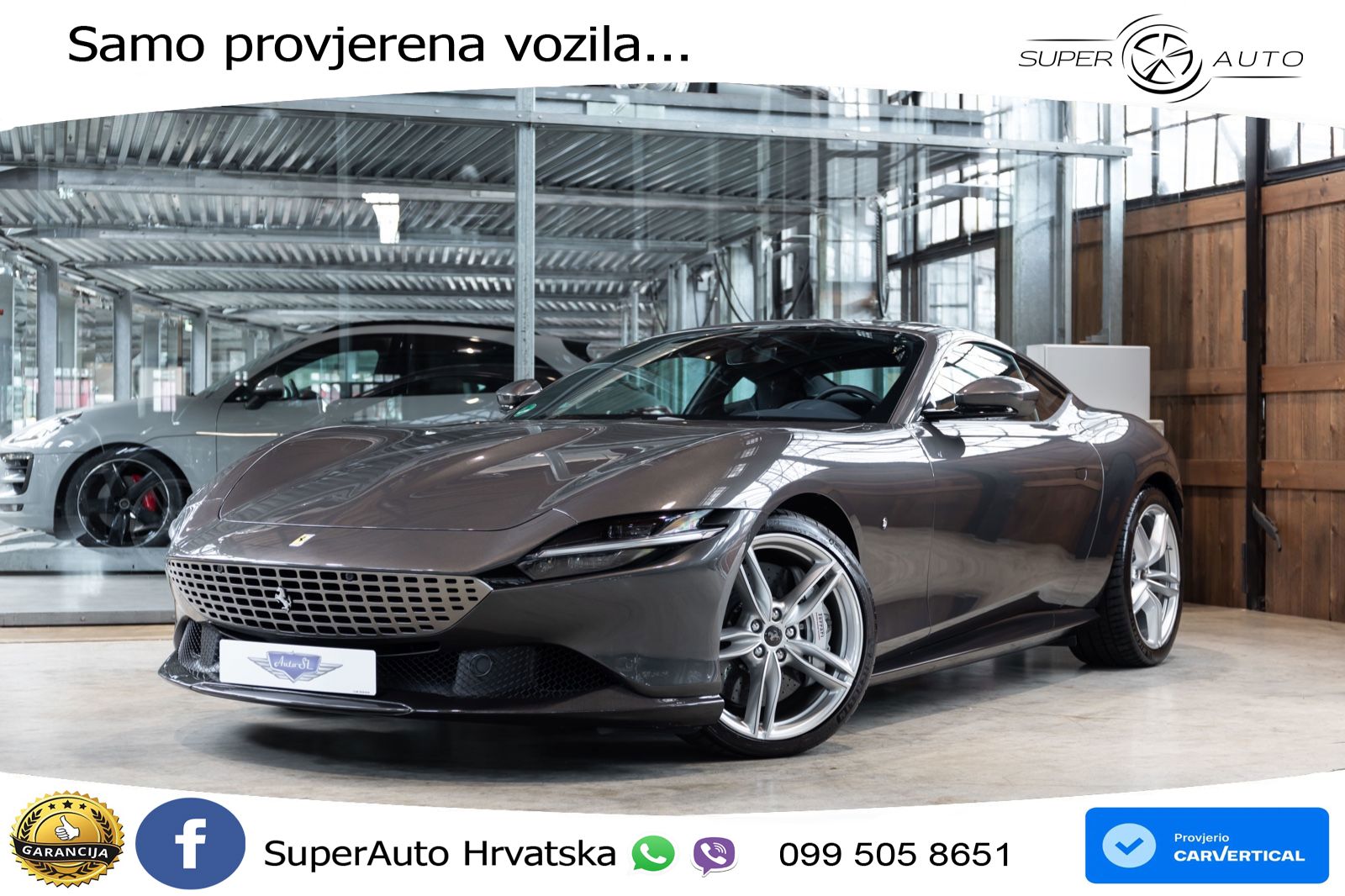 Ferrari Roma Spider 3.9 V8 (620 KS) F1 DCT LED+GR SJED+ACC