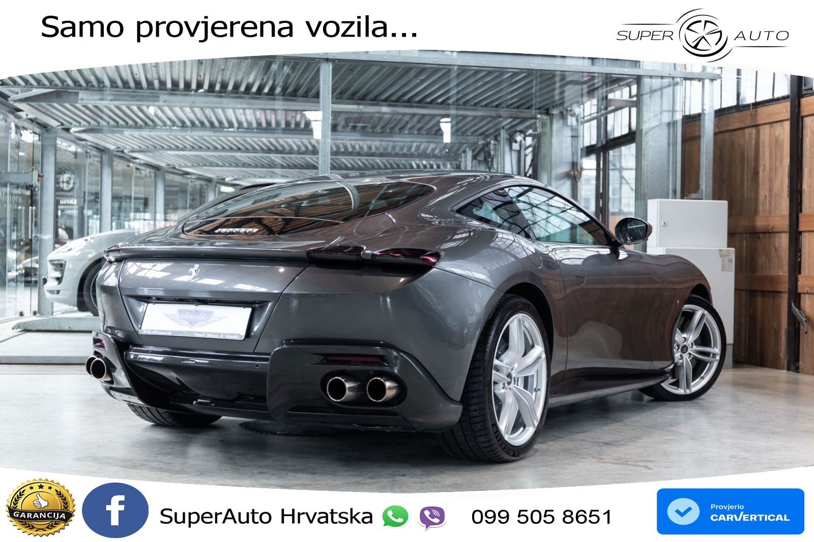 Ferrari Roma Spider 3.9 V8 (620 KS) F1 DCT LED+GR SJED+ACC