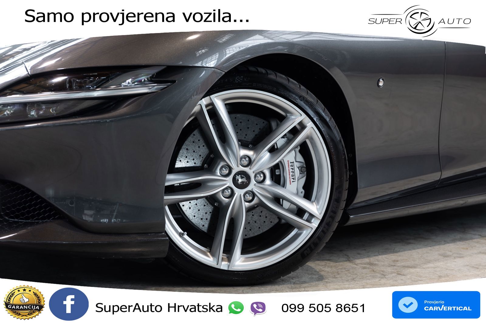 Ferrari Roma Spider 3.9 V8 (620 KS) F1 DCT LED+GR SJED+ACC