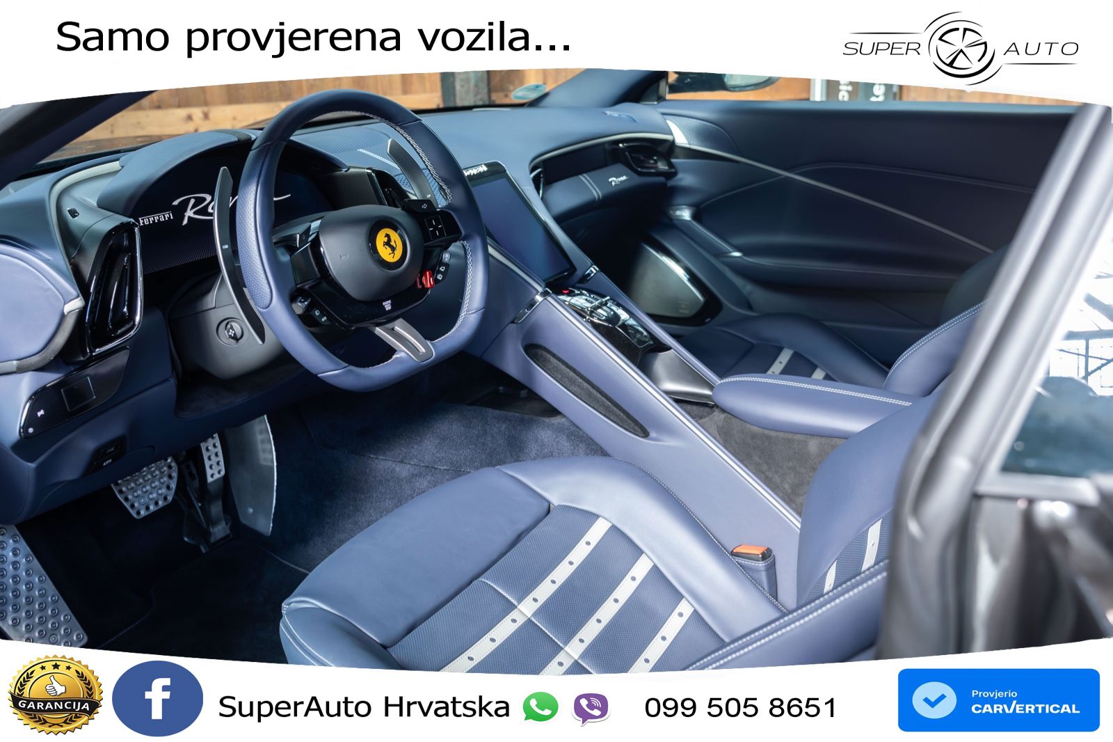 Ferrari Roma Spider 3.9 V8 (620 KS) F1 DCT LED+GR SJED+ACC