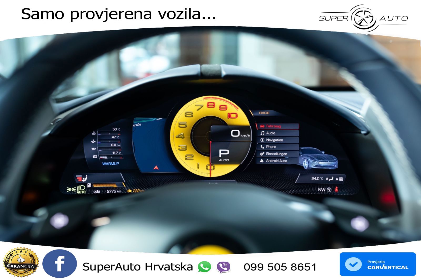 Ferrari Roma Spider 3.9 V8 (620 KS) F1 DCT LED+GR SJED+ACC