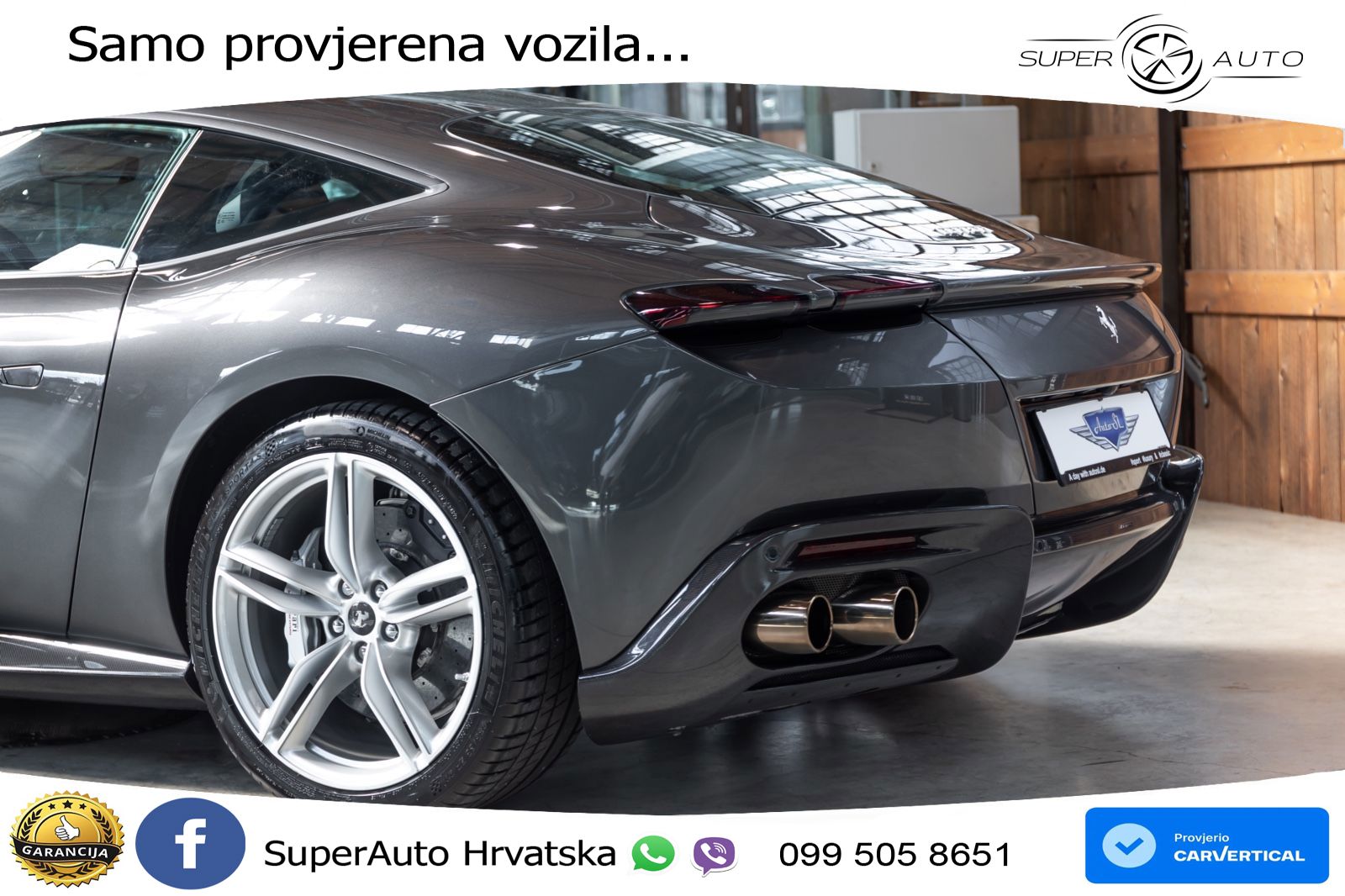 Ferrari Roma Spider 3.9 V8 (620 KS) F1 DCT LED+GR SJED+ACC