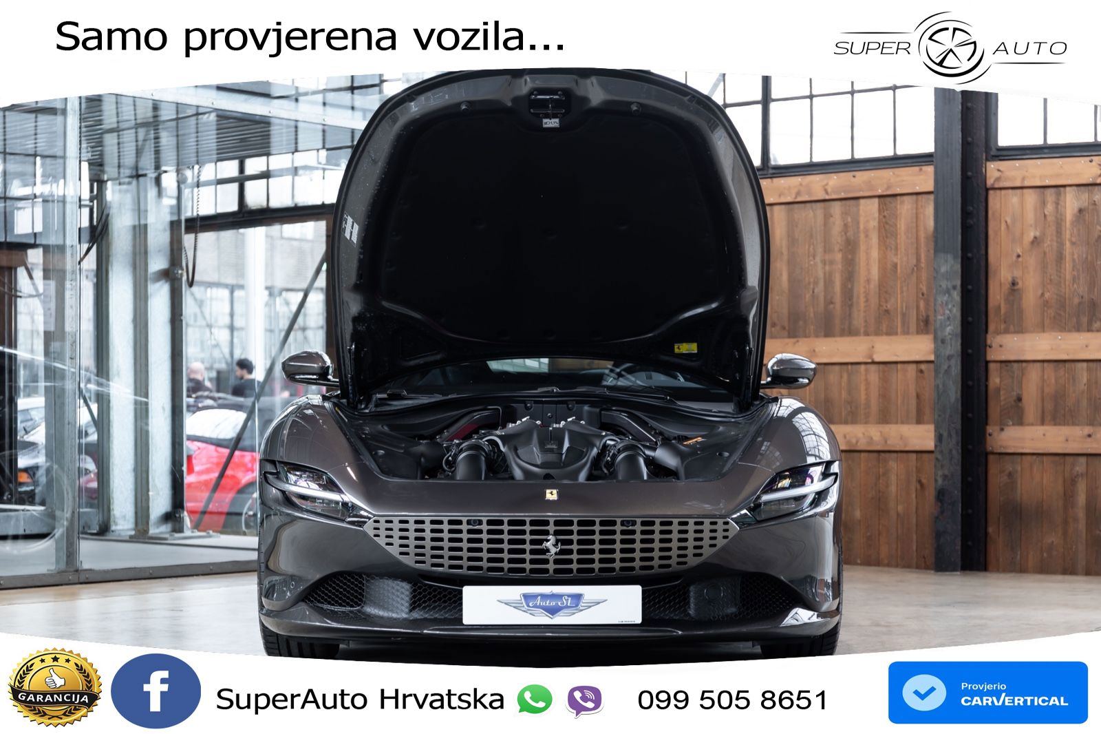 Ferrari Roma Spider 3.9 V8 (620 KS) F1 DCT LED+GR SJED+ACC