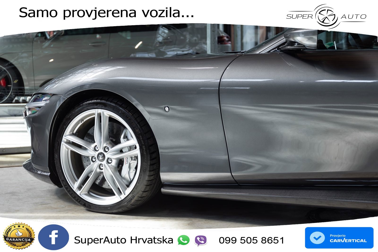 Ferrari Roma Spider 3.9 V8 (620 KS) F1 DCT LED+GR SJED+ACC