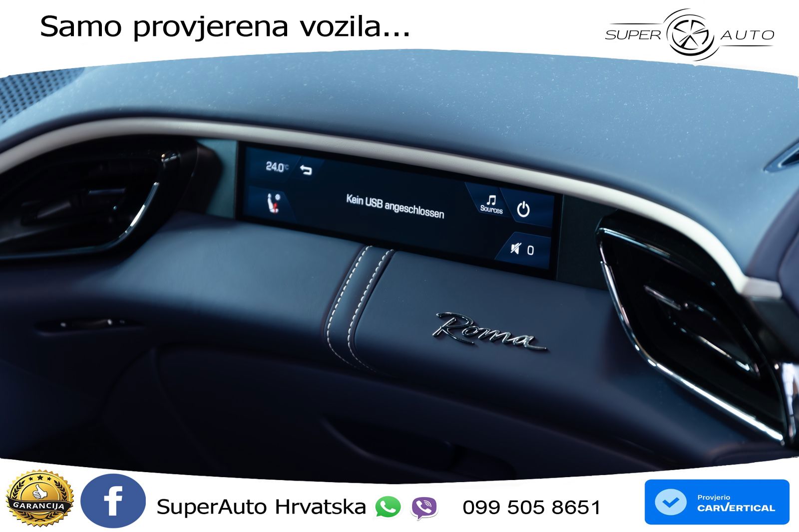 Ferrari Roma Spider 3.9 V8 (620 KS) F1 DCT LED+GR SJED+ACC