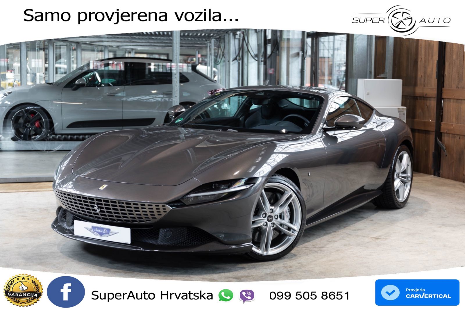 Ferrari Roma Spider 3.9 V8 (620 KS) F1 DCT LED+GR SJED+ACC