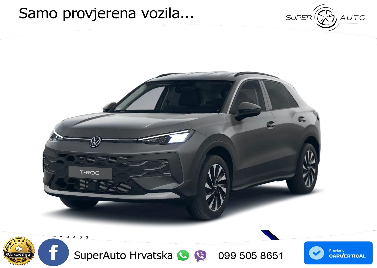 Volkswagen T-Roc 1.5 eTSI (116 KS)  DSG LED+GR SJED+ACC