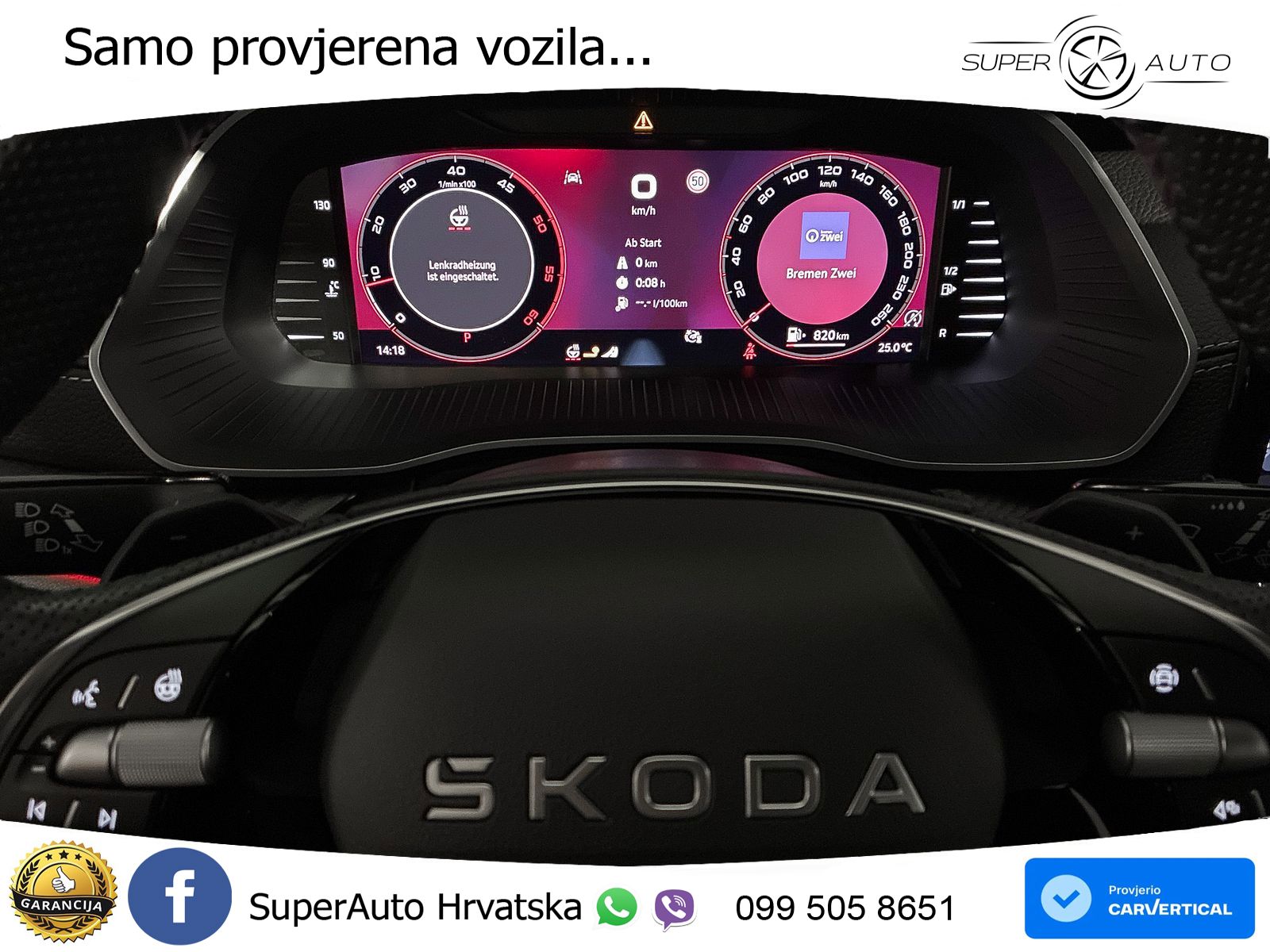 Škoda Octavia Combi 2.0 TDI (150 KS) DSG SportLine