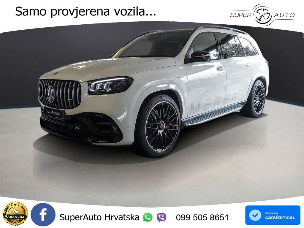 Mercedes-Benz GLS AMG GLS 63 V8 EQ Boost 4MATIC+ AMG SPEEDSHIFT TCT 9G ACC+HEAD+4xGR SJED+360+PANO