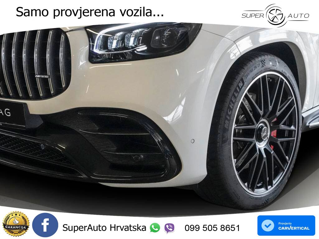 Mercedes-Benz GLS AMG GLS 63 V8 EQ Boost 4MATIC+ AMG SPEEDSHIFT TCT 9G ACC+HEAD+4xGR SJED+360+PANO