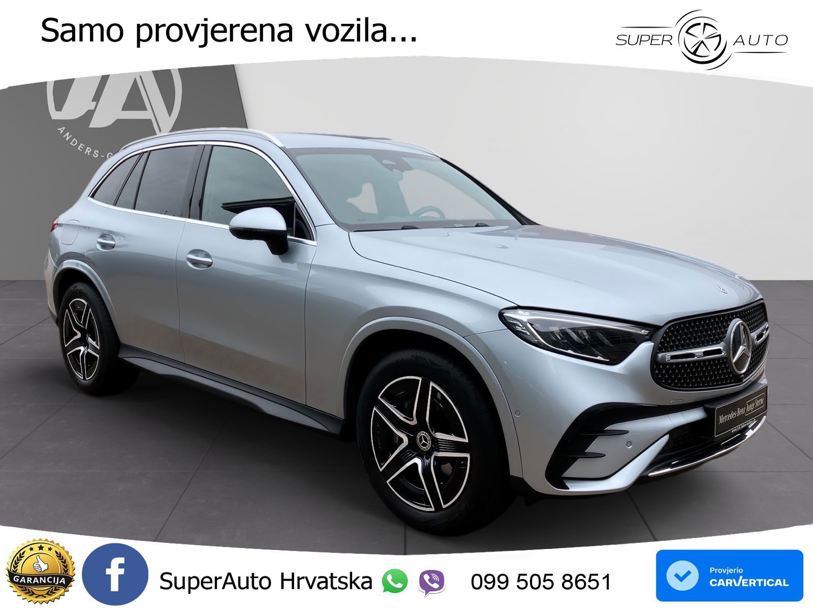 Mercedes GLC 220d (197 KS) 4MATIC 9G-TRONIC AMG LED+GR SJED+ACC