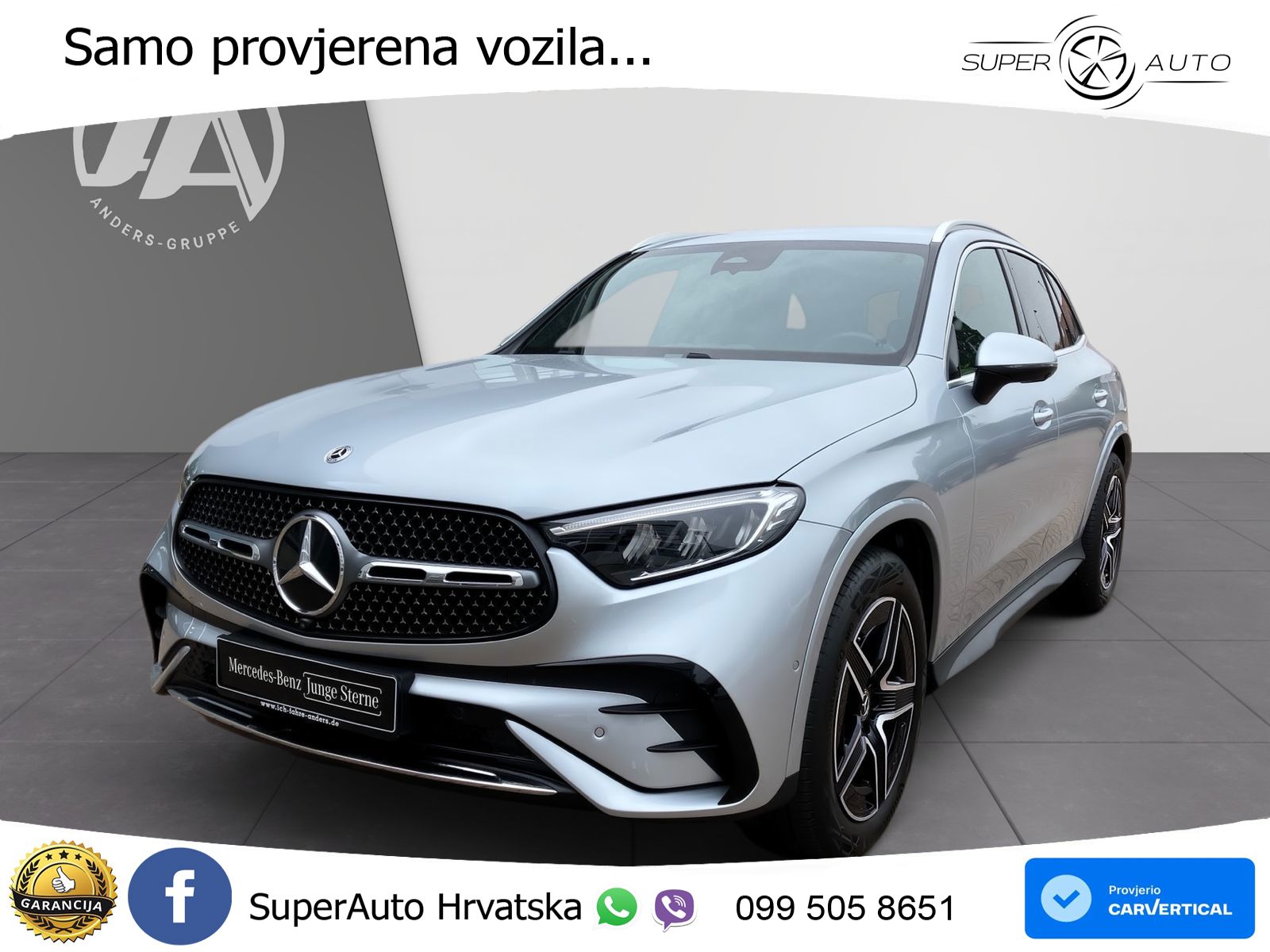 Mercedes GLC 220d (197 KS) 4MATIC 9G-TRONIC AMG LED+GR SJED+ACC