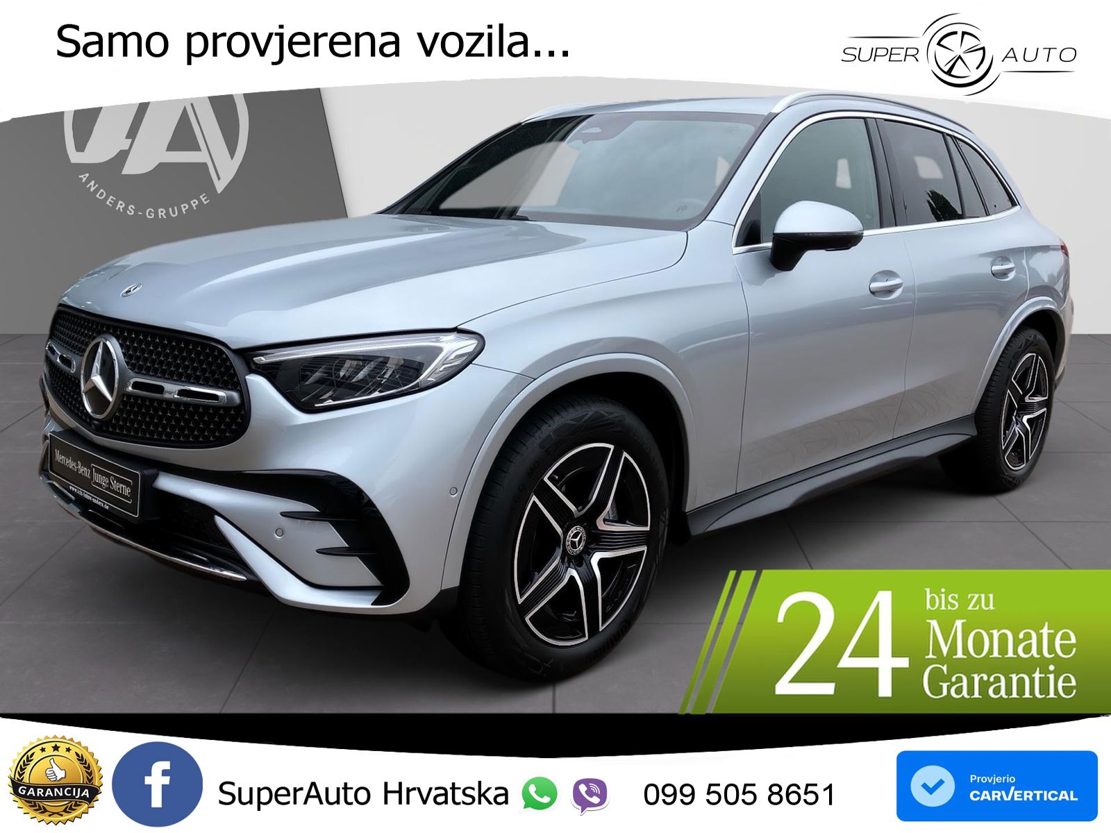 Mercedes GLC 220d (197 KS) 4MATIC 9G-TRONIC AMG LED+GR SJED+ACC