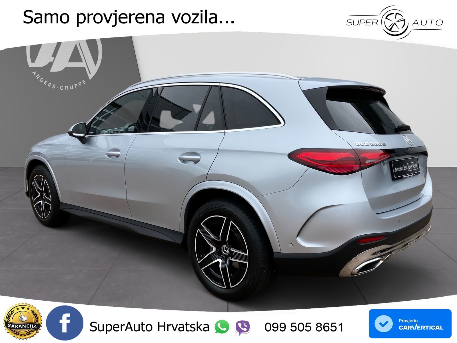 Mercedes GLC 220d (197 KS) 4MATIC 9G-TRONIC AMG LED+GR SJED+ACC