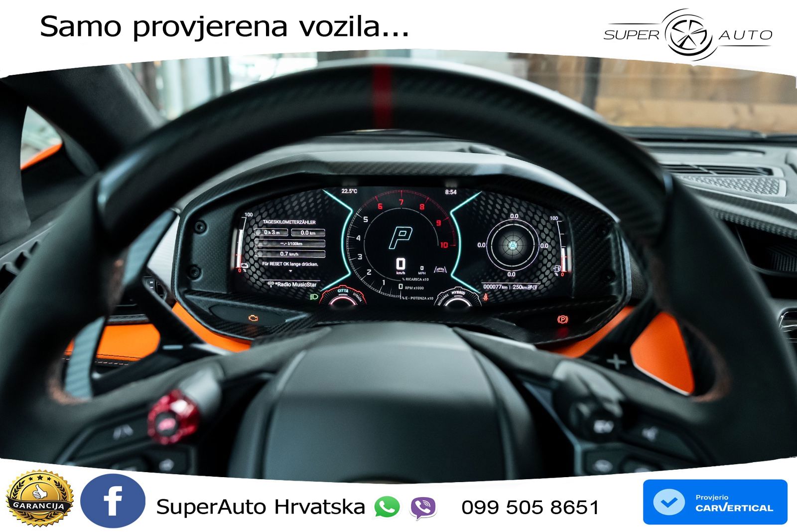 Lamborghini Revuelto 6.5 V12 (1015 KS) 4WD DCT