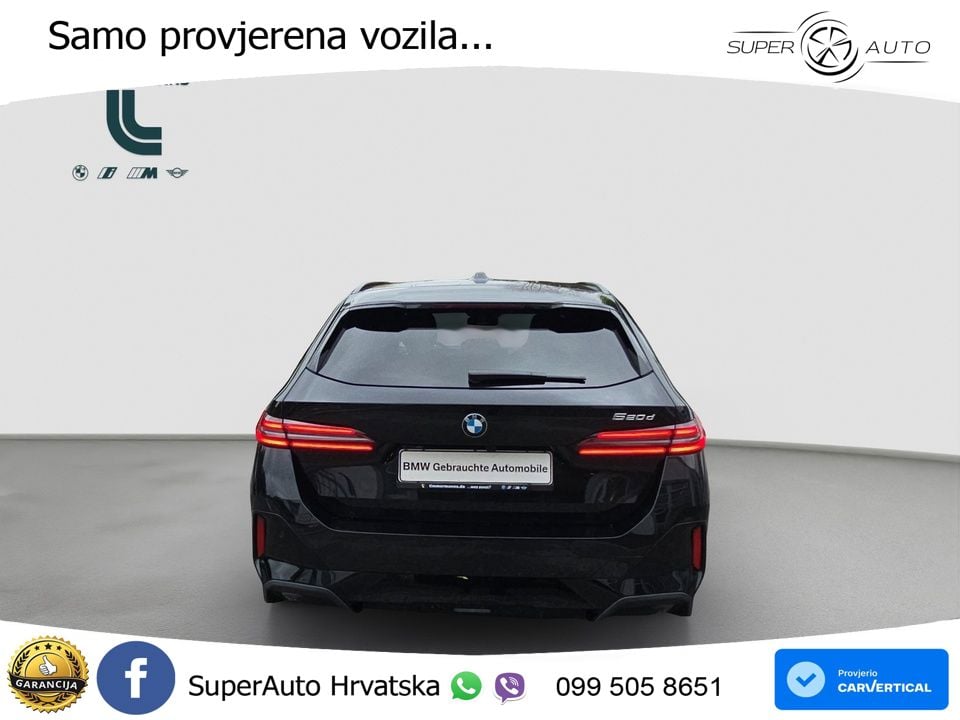 BMW 520d Touring (197 KS) Steptronic M Sport LED+GR SJED+ACC
