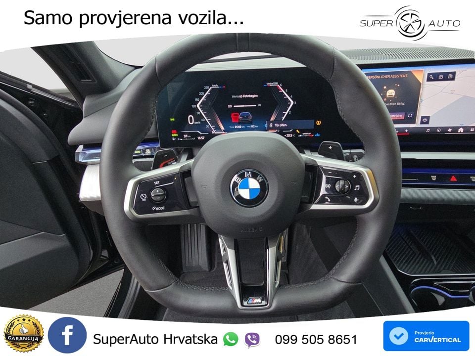 BMW 520d Touring (197 KS) Steptronic M Sport LED+GR SJED+ACC