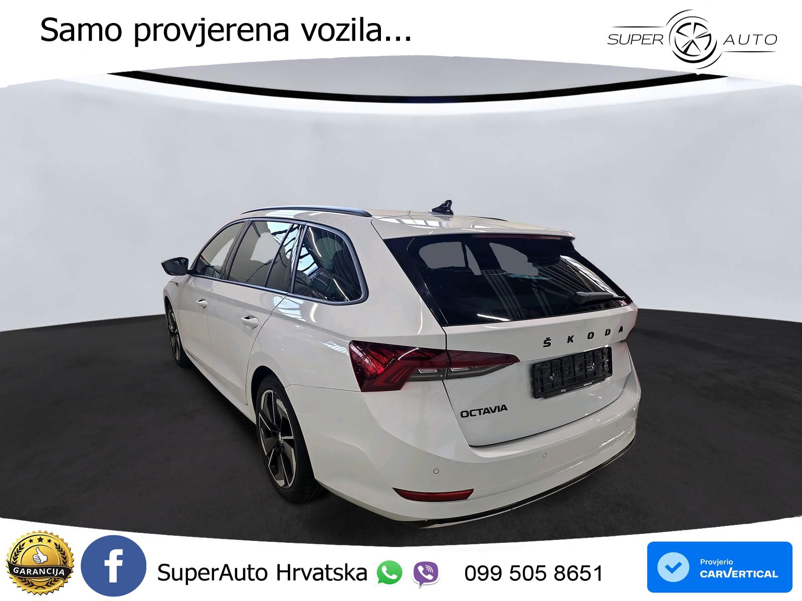 Škoda Octavia Combi 2.0 TDI (150 KS) 4x4 DSG SportLine LED+GR SJED+ACC