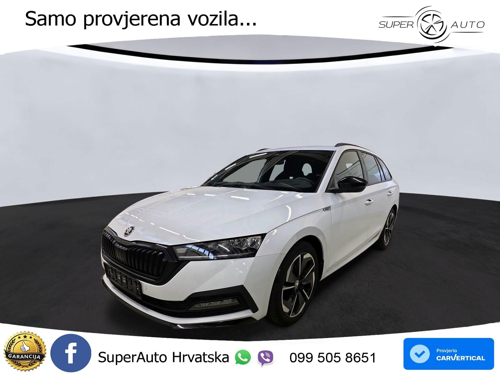 Škoda Octavia Combi 2.0 TDI (150 KS) 4x4 DSG SportLine LED+GR SJED+ACC