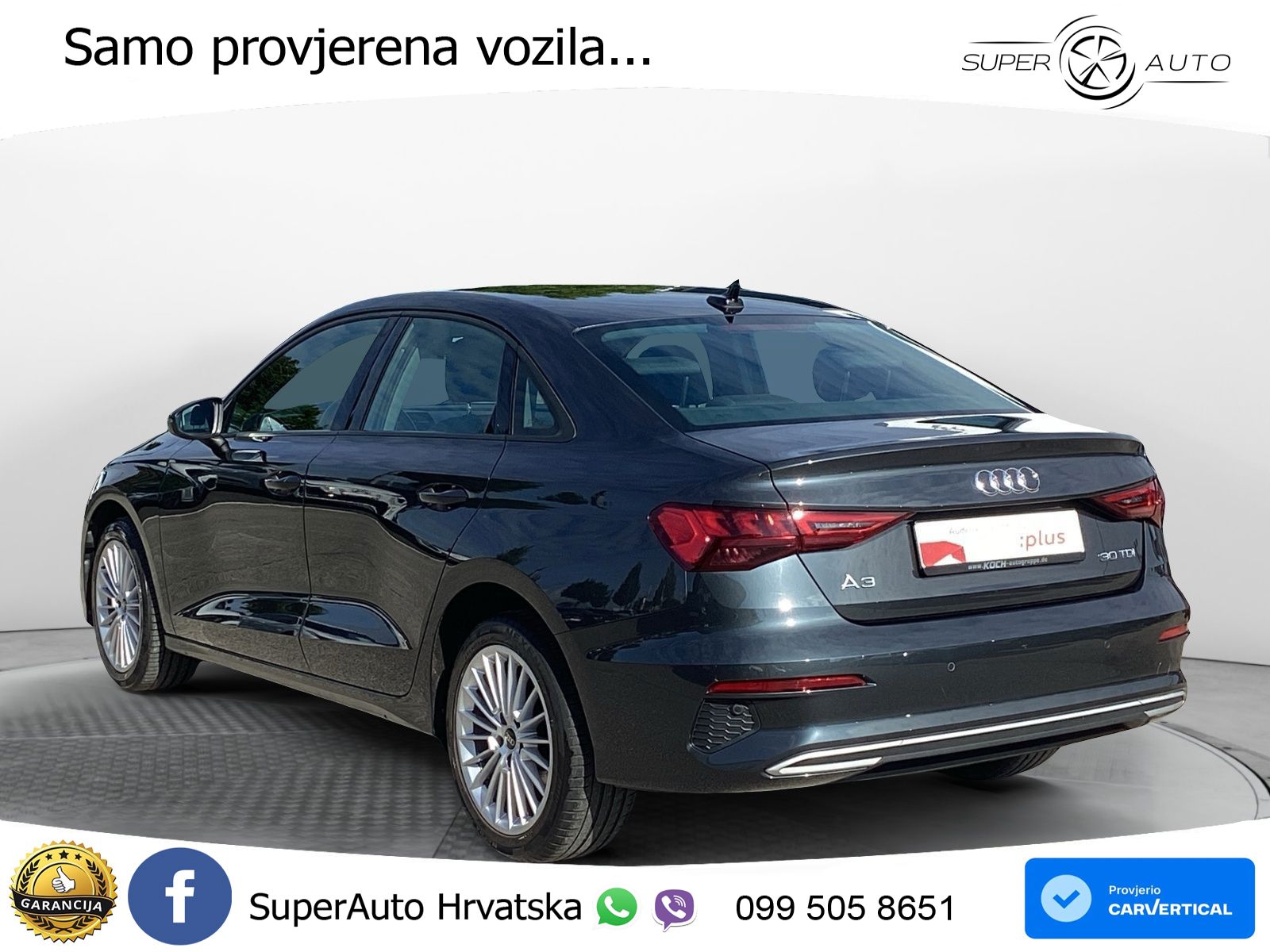 Audi A3 Limuzina 35 TDI (150 KS) S tronic advanced