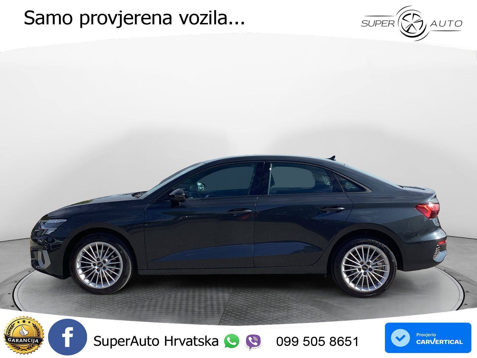 Audi A3 Limuzina 35 TDI (150 KS) S tronic advanced