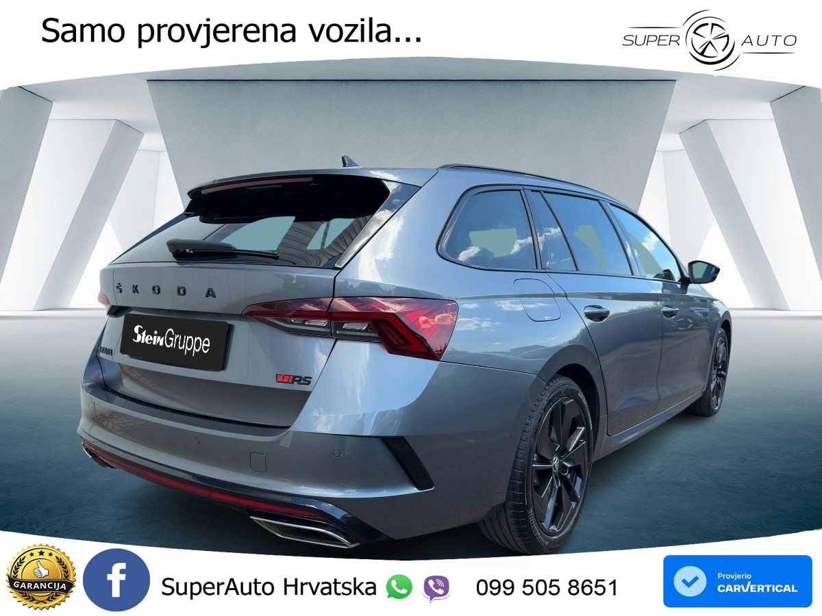 Škoda Octavia Combi RS 2.0 TSI (245 KS) DSG