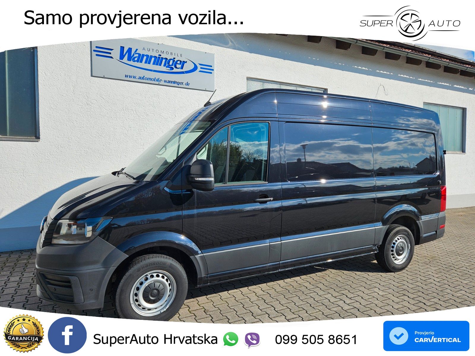 Volkswagen Crafter Kasten 35 mittellang Hochdach FWD 140 KS